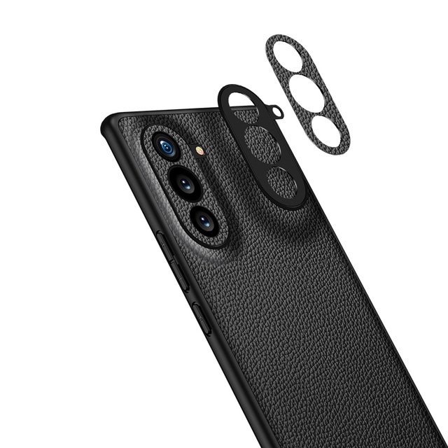 Real Leather Phone Case Camera Cover for Huawei Nova 10
