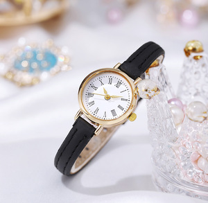 Nouvelle Montre de Luxe pour Femme 2025, Style Compact, Bracelet en Cuir et Acier Inoxydable, Mouvement Quartz ETA, Vente en Gros - Product Image 3
