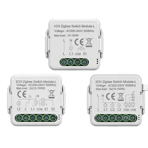 Hotsale Retail ZigBee Smart Switch-Modul Keine neutrale Linie für leichte Wand-Touch-Schalter DIY