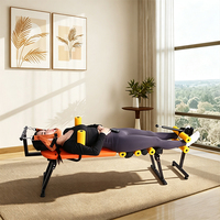 Appareil d'étirement électrique professionnel portable, système de thérapie à domicile pour la décompression cervicale et lombaire, bancs d'étirement pour les jambes
