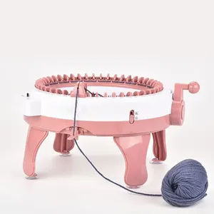 Smart Kids Home DIY Needles Circular Weaving Crochet Knitting Loom Machine For Hat Scarf Sock