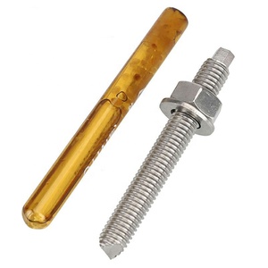 Cheville chimique de fixation, grade 4.8, polie, à percussion, métrique, pour plafond en béton, diamètre 10 mm, usage industriel intensif - Product Image 3