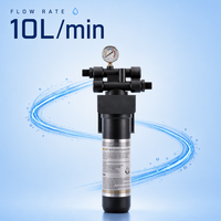 Filter Air Kopi 10L/menit, Filter Air Komersial Pra-Filter PP ACF Polifosfat, Penghambat Kerak, Mengurangi Bau Tak Sedap