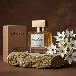 Envases de Perfume de Lujo Vacíos Personalizados de Fábrica, Botellas de Perfume Cuadradas de Vidrio de Fondo Grueso de 30 ml con Tapas de Madera - Product Image 2