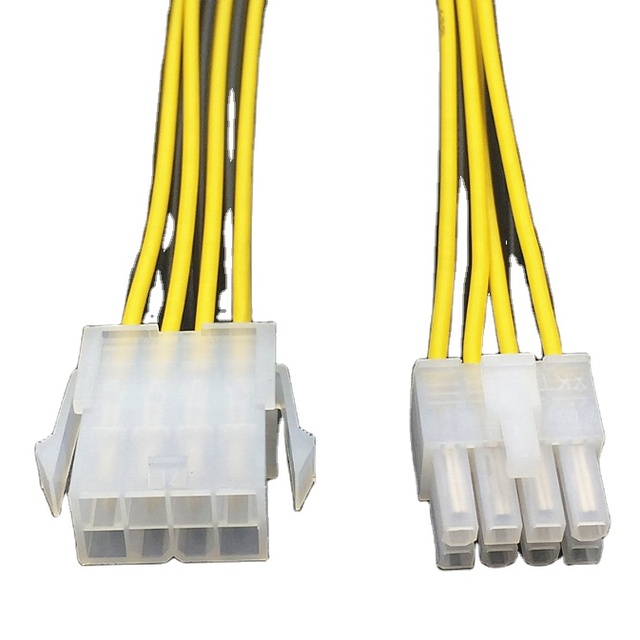 Graphics Card CPU Power Cable ATX Power Cable 8Pin Female to 8Pin Female ATX Power Supply Cable Wire Harness