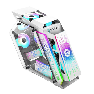 Nhà Máy Bán buôn tùy chỉnh xuất hiện mát mẻ mATX chơi game trường hợp máy tính với LED đầy màu sắc ánh sáng Hội Đồng Quản trị và 3 RGB người hâm mộ - Product Image 2