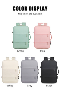 Tùy Chỉnh USB Trường Ba Lô Sang Trọng Chống Trộm Máy Tính Xách Tay Du Lịch Ba Lô Đa Chức Năng Túi Du Lịch Túi Trường Túi Tùy Chỉnh - Product Image 4