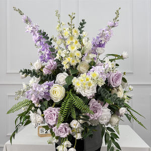 Flor artificial de seda para exteriores de la fábrica DKB para bodas, eventos, centros de mesa para el hogar - Product Image 3