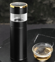 Bouteille à Infuseur à Thé en Verre à Boire Directement de 500 ml pour Adultes, Conception de Logo, Style d'Escalade, Style d'Entreprise, Style Extérieur, Eau Bouillante