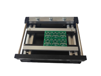 Imprimante manuelle de pochoirs de bureau QH1010UA SMT, imprimante de pâte à souder pour petite ligne de production de circuits imprimés