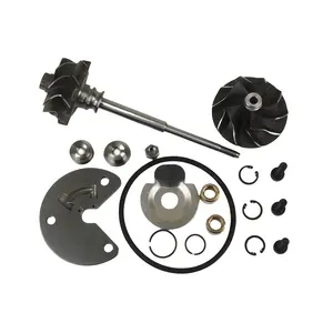 CT2 17201-33010 17201-33020 Turbocharger shaft and wheel+repair kit for Mini One D Toyota Yaris D4-55 Kw 75 HP W17 1364 ccm 200