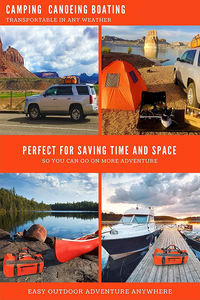 Maleta de Lona Impermeable de Gran Capacidad para Viaje de Fin de Semana, Camping, Navegación, Motociclismo y Caza - Product Image 6