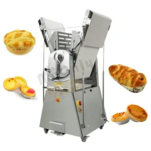 Machine à Rouleaux de Pâtisserie Automatique pour Donut, Pizza, Baklava, Laminoir et Coupeur de Fondant