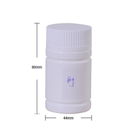 Bocaux en HDPE noir mat de qualité supérieure avec bouchon à vis hermétique 6oz 80oz 10oz