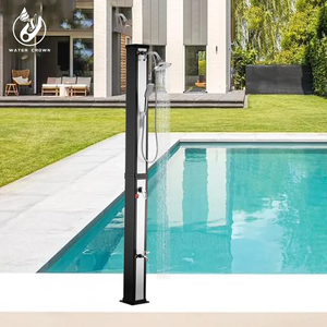 Offre Spéciale en usine <span class=keywords><strong>rideau</strong></span> <span class=keywords><strong>de</strong></span> cascade <span class=keywords><strong>de</strong></span> pommeau <span class=keywords><strong>de</strong></span> douche en acier inoxydable à énergie <span class=keywords><strong>solaire</strong></span> - Product Image 5