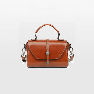 Nouveau style automne 2025 – Sac à main rétro en cuir véritable pour femme, souple, imperméable, polyvalent et tendance, sac à bandoulière simple et décontracté - Product Image 4