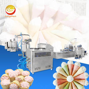 Machine automatique ORME pour le remplissage de cônes, la fabrication de barbe à papa et le dépose de crème glacée et de guimauves - Product Image 1