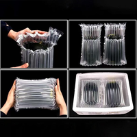 Emballage express personnalisable Sac à colonnes d'air pour articles fragiles, Sac à colonnes à bulles anti-chute gonflable pour la prévention des collisions