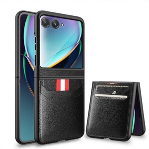 Funda para Motorola Razr 50 [Cuero con Textura de Litchi], Cubierta Protectora Delgada con Ranura para Tarjetas, Carcasa Protectora Ligera y Delgada - Product Image 2