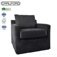 Fauteuil en velours au design moderne, chaise d'appoint de luxe, chaise de salon, fauteuil de canapé, mobilier en gros pour salon, chambre et maison