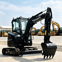 Livraison rapide, excavatrice sur chenilles de 3,5 tonnes, 4 tonnes, 2,5 tonnes, prête à être expédiée, CE EPA EURO 5, prix de l'excavatrice hydraulique