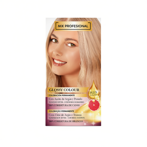 Kit de Coloración Permanente para el Cabello con Aceite de Argán y Pomelo para Cobertura de Canas - Product Image 1