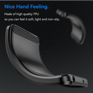 Funda de fibra de carbono para Motorola G72 G62 <span class=keywords><strong>G52</strong></span> G82 G71S G42 G32 G22 E32 G 5G 2023 Edge 30 Pro Plus E22 2022, funda de teléfono de TPU cepillada - Product Image 5