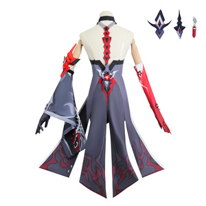 Honkai: ชุดคอสเพลย์ตัวละครดารารถไฟชายกาแลคซีแรนเจอร์ <span class=keywords><strong>Raiden</strong></span> bosenmori Mei Mei ชุดที่สองสำหรับผู้หญิง - Product Image 4