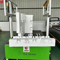 Machine de découpe de mousse Yudiao 4 axes, modèle intégré multi-fils, machine de découpe de mousse 3D à fil chaud