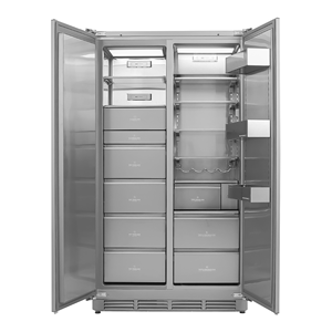 <span class=keywords><strong>Réfrigérateur</strong></span> encastrable 540L 42 pouces avec <span class=keywords><strong>distributeur</strong></span> d'eau et de glace intégré, panneau en acier inoxydable, sans givre, Grade <span class=keywords><strong>1</strong></span> CE CB - Product Image 2