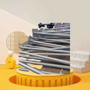 Poteaux de signalisation routière en acier galvanisé, longueur personnalisée, montage au sol, IP65, zingués pour la sécurité routière - Product Image 3