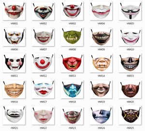 Offre Spéciale Conception De fête Adulte Enfants coton <span class=keywords><strong>Lavable</strong></span> Personnaliser Halloween Visage <span class=keywords><strong>Masque</strong></span> De Mode - Product Image 6