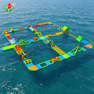 Parco Acquatico Gonfiabile Galleggiante Personalizzabile per Bambini, per Laghi e Parchi Acquatici - Product Image 2