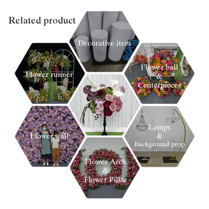 ดอกไม้ประดิษฐ์ อาทอยน์ แคลล่าลิลลี่ และกล้วยไม้ ฉากหลังงานแต่งงานที่เหมือนจริง สำหรับตกแต่งงานเลี้ยงต้อนรับเปิดเทอม - Product Image 5