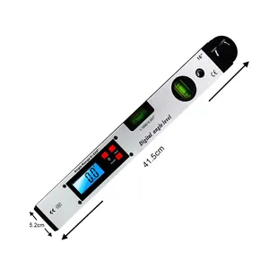 Goniometro digitale 2 In 1 misuratore di angolo del misuratore del righello del goniometro elettronico digitale da 400mm