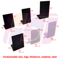 Supports d'affichage NFC en PVC personnalisés 13,56 MHz pour avis, réseaux sociaux, menus et codes QR pour la commande de plats