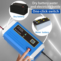 Chargeur de batterie intelligent à impulsions 12V/24V 10A pour moto et voiture, alimentation électrique ABS, chargeur de réparation à impulsions OTP SCP pour batteries au plomb-acide
