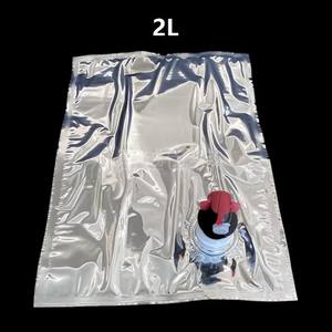 Sac de poche à bavette 1l en <span class=keywords><strong>aluminium</strong></span> transparent personnalisé sac de robinet en plastique de 3L <span class=keywords><strong>5</strong></span> l 10L pour boisson eau jus sac à vin de <span class=keywords><strong>5</strong></span> gallons dans une boîte - Product Image 2