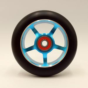 Ruedas de repuesto para scooters de 100mm con rodamientos Abec 9 aptos para juego de ruedas <span class=keywords><strong>MGP</strong></span> Lucky Envy Vokul Pro <span class=keywords><strong>Scooter</strong></span> - Product Image 4