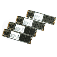 قرص صلب SSD عالي الأداء M.2 SATA III بسعة 1 تيرابايت 2280 M2 NGFF بهيكل معدني للابتوب/سطح المكتب/الخادم