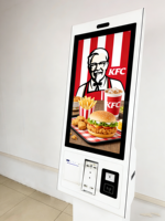 Kiosque de commande intelligent pour restaurant de 21,5 pouces, machine de point de vente en libre-service avec fonction de paiement NFC