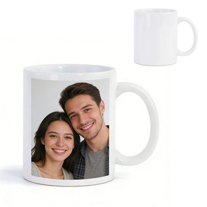 Tazza in Ceramica Personalizzabile con Logo, Alta Qualità di Stampa, Articolo Promozionale per Bevande, Disponibile in Spagna - Product Image 1