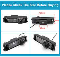 Caméra de recul étanche Smartour AHD 1080P avec vision nocturne et capteur de stationnement, garantie 1 an pour RAV4 2009-2012