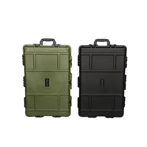 Waterproof Shockproof Rugged Rolling Large Plastic Hard Protective Carrying Case For Led Film Light Equipment Transportation