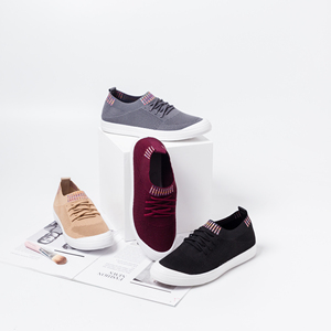 Moda Malha Senhoras Sapatos Brancos Skid-proof <span class=keywords><strong>Running</strong></span> <span class=keywords><strong>Shoes</strong></span> para mulheres - Product Image 5