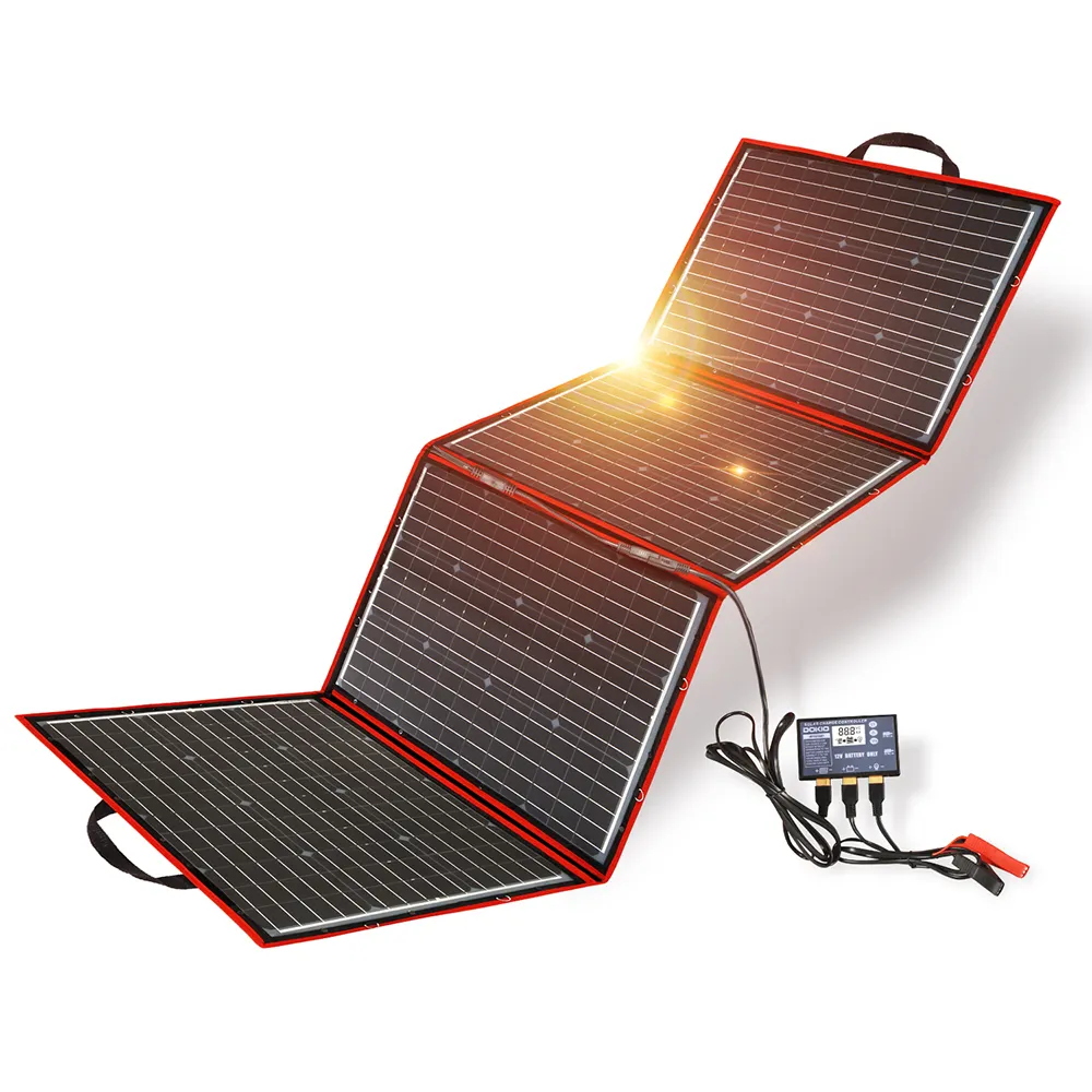 Fabrika toptan çok boyutlu özel taşınabilir güneş panelleri açık katlama verimli katlanır güneş panelleri