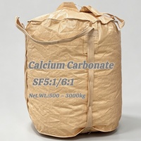Sac tubulaire géant 1500 kg laminé avec doublure intérieure en PE, résistant à l'humidité, sac vrac FIBC pour carbonate de calcium de qualité alimentaire, pour usine d'aliments pour animaux