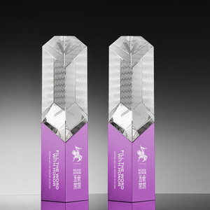 High-End Customizable Large Metal Crystal Award Medal Creative Customization for <strong>Corporate</strong> <strong>Gifts</strong> and Competitions Engraving - Product Image 5