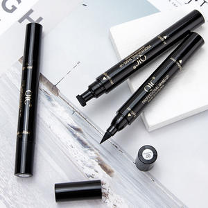 Eyeliner 2 en 1 Pro Eyeliner ailé tampon <span class=keywords><strong>Waterproof</strong></span> maquillage <span class=keywords><strong>Eye</strong></span> <span class=keywords><strong>Liner</strong></span> crayon <span class=keywords><strong>Eye</strong></span>-<span class=keywords><strong>Liner</strong></span> liquide noir - Product Image 6