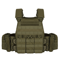 Gilet tactique à libération rapide, respirant, veste tactique, uniforme d'entraînement multifonctionnel pour l'extérieur